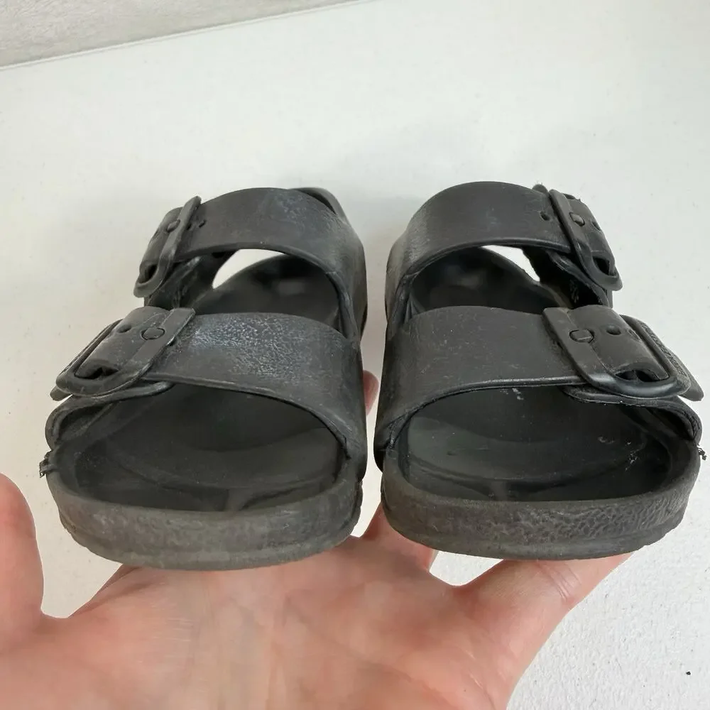 Birkenstock Kids 27 US 9 Milano Eva Sandals Shoes Black Beach Waterproof Shoes‎